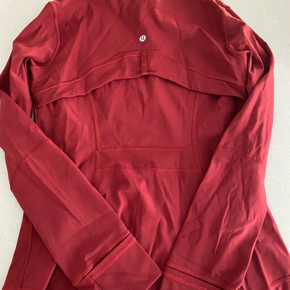 🎁LULULEMON DEFINE JACKET-RED MERLOT SIZE 8🎁 - Picture 8 of 10